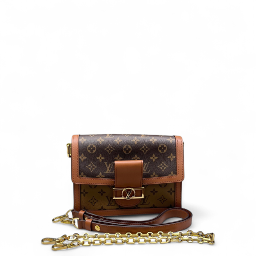 Louis Vuitton Dauphine MM Reverse Monogram Brown