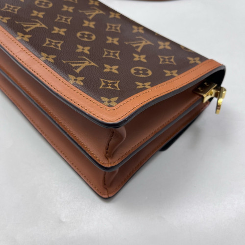Louis Vuitton Dauphine MM Reverse Monogram Brown