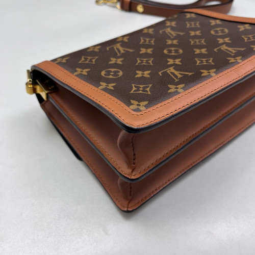 Louis Vuitton Dauphine MM Reverse Monogram Brown