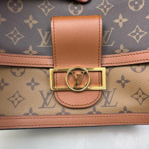 Louis Vuitton Dauphine MM Reverse Monogram Brown