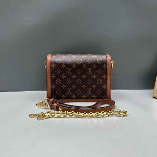 Louis Vuitton Dauphine MM Reverse Monogram Brown