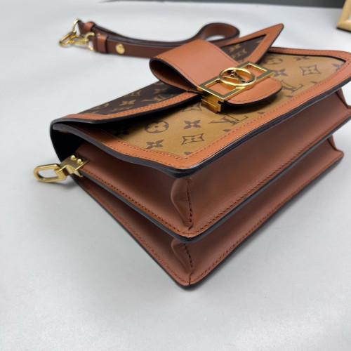Louis Vuitton Dauphine MM Reverse Monogram Brown