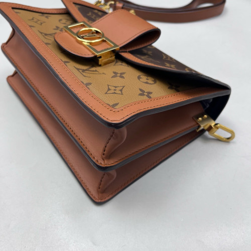 Louis Vuitton Dauphine MM Reverse Monogram Brown