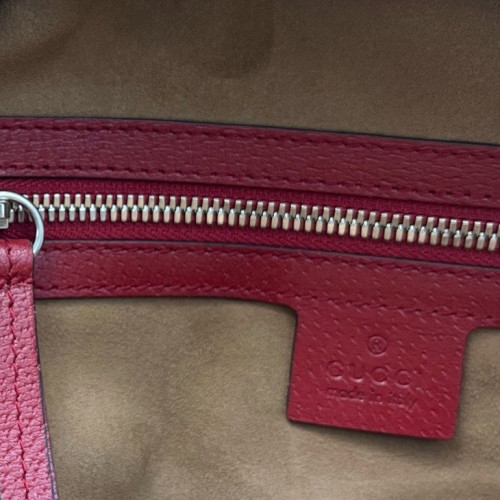 Gucci Backpack GG Supreme Monogram Beige Burgundy Green