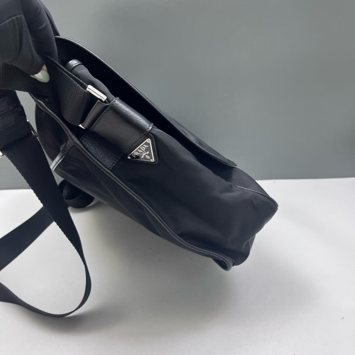 Prada Shoulder Bag Tessuto Nylon Black