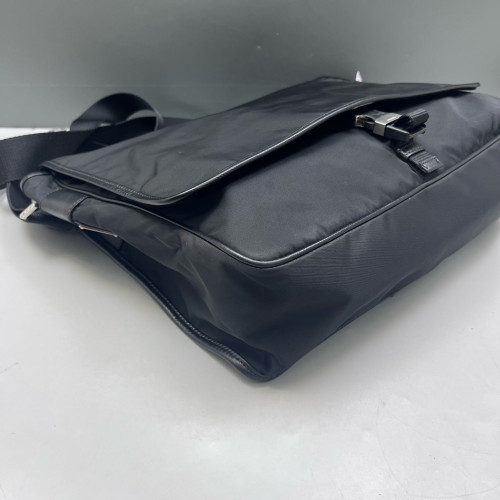 Prada Shoulder Bag Tessuto Nylon Black
