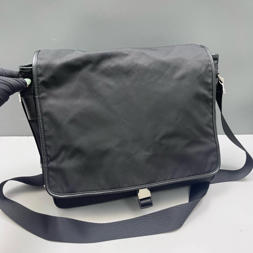 Prada Shoulder Bag Tessuto Nylon Black