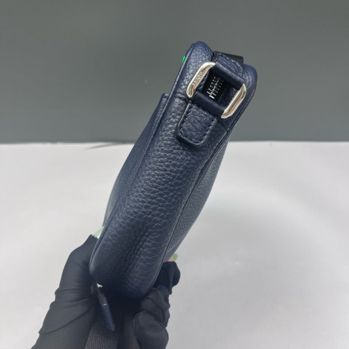 Fendi Small Camera Case Grained Calfskin Blue Green Fendi Small Camera Case Grained Calfskin Blue Green