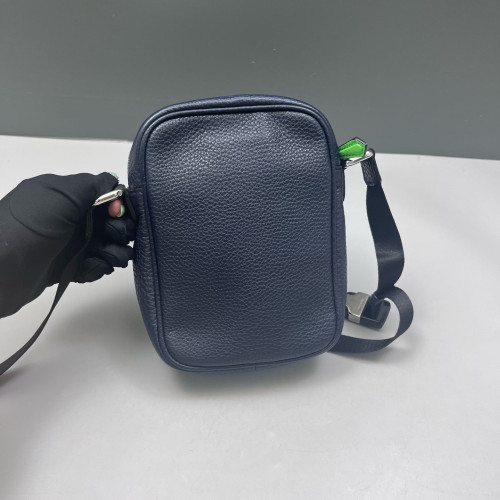 Fendi Small Camera Case Grained Calfskin Blue Green Fendi Small Camera Case Grained Calfskin Blue Green