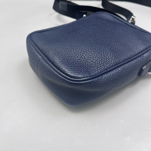 Fendi Small Camera Case Grained Calfskin Blue Green Fendi Small Camera Case Grained Calfskin Blue Green