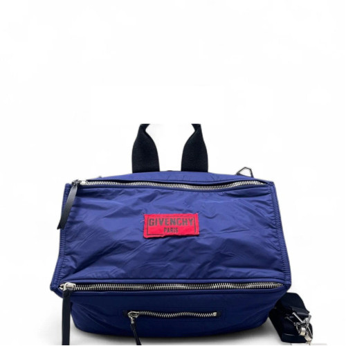 Givenchy Large Pandora Satchel Nylon Blue