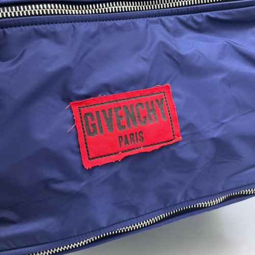 Givenchy Large Pandora Satchel Nylon Blue