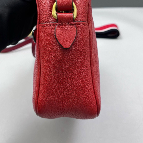 Miu Miu Camera Case Goatskin Red