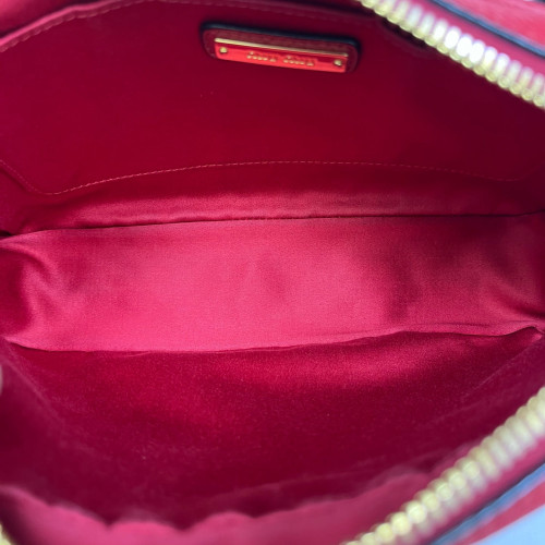 Miu Miu Camera Case Goatskin Red
