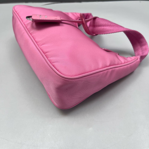Prada Mini Re-Edition 2000 Shoulder Bag Nylon Pale Orchid
