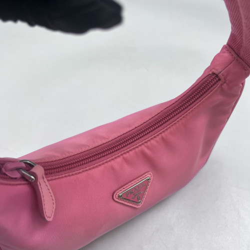 Prada Mini Re-Edition 2000 Shoulder Bag Nylon Pale Orchid