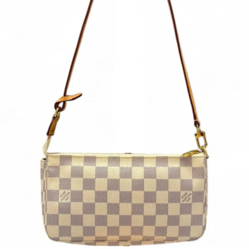 Louis Vuitton Pochette Accessories Damier Azur White Louis Vuitton Pochette Accessories Damier Azur White