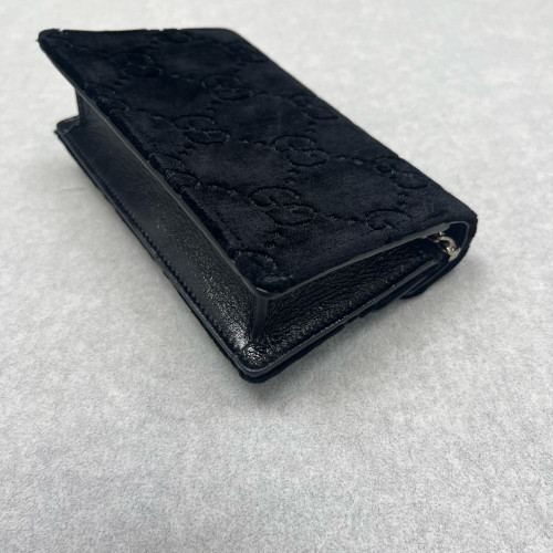 Gucci Strass Super Mini Dionysus Velvet Calfskin Black