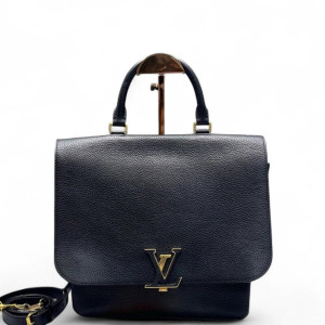 Louis Vuitton Volta Two-Way Bag Calfskin Black