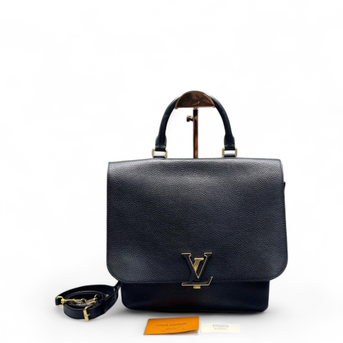 Louis Vuitton Volta Two-Way Bag Calfskin Black Louis Vuitton Volta Two-Way Bag Calfskin Black