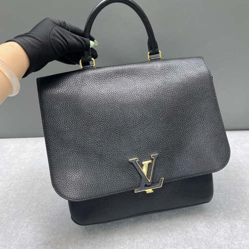 Louis Vuitton Volta Two-Way Bag Calfskin Black Louis Vuitton Volta Two-Way Bag Calfskin Black