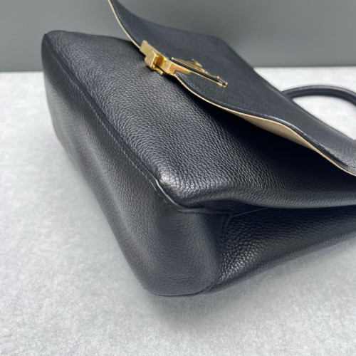Louis Vuitton Volta Two-Way Bag Calfskin Black Louis Vuitton Volta Two-Way Bag Calfskin Black