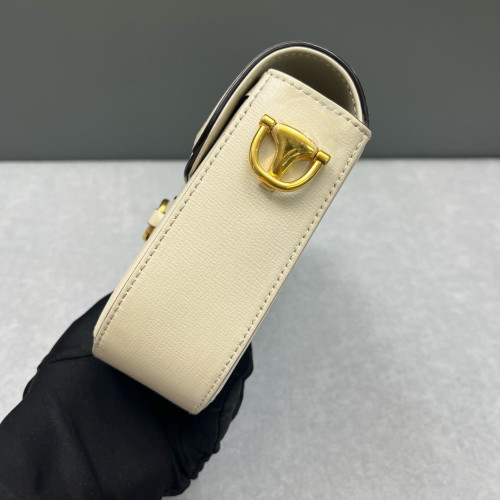 Gucci Small Horsebit 1955 GG Supreme Monogram Beige White