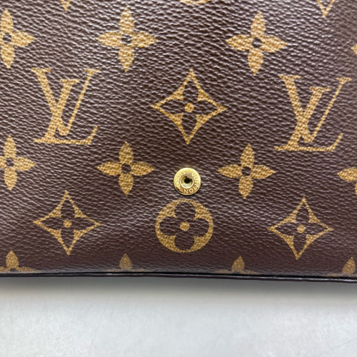 Louis Vuitton Pochette Felicie Chain Wallet Monogram Brown Louis Vuitton Pochette Felicie Chain Wallet Monogram Brown
