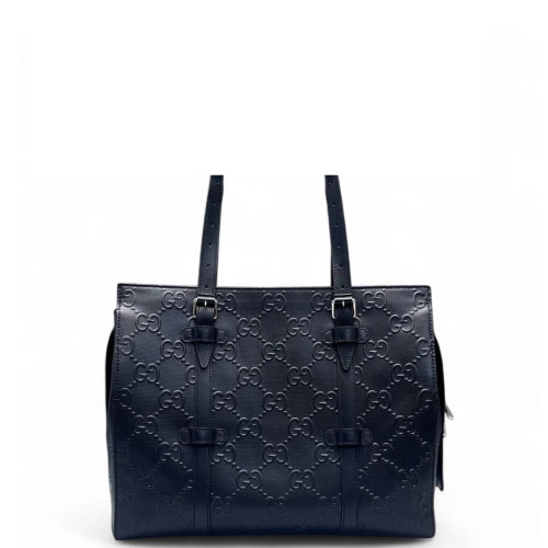 Gucci Tote Bag Guccissima Black