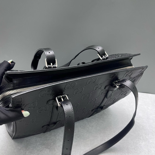 Gucci Tote Bag Guccissima Black