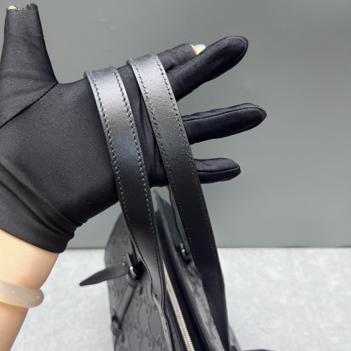 Gucci Tote Bag Guccissima Black