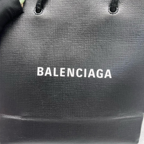 Balenciaga Shoulder Bag Calfskin Black