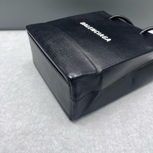Balenciaga Shoulder Bag Calfskin Black