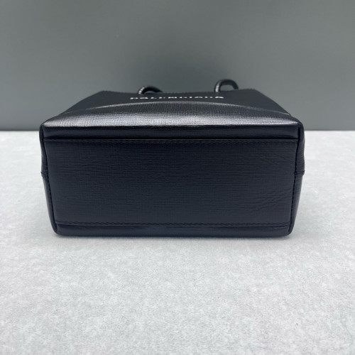 Balenciaga Shoulder Bag Calfskin Black