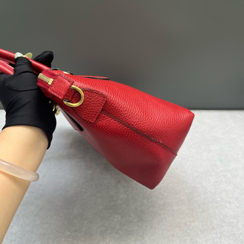 Gucci Charms Two-Way Bag Dollar Calfskin Red