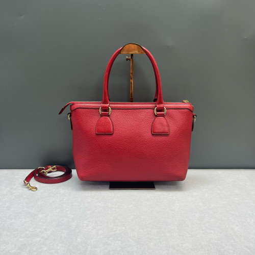 Gucci Charms Two-Way Bag Dollar Calfskin Red