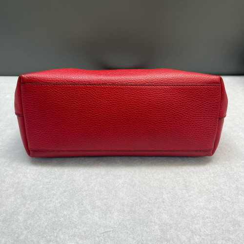 Gucci Charms Two-Way Bag Dollar Calfskin Red