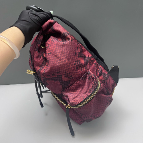 Burberry Large Rucksack Backpack Nylon Pink Black