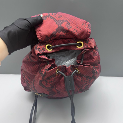 Burberry Large Rucksack Backpack Nylon Pink Black