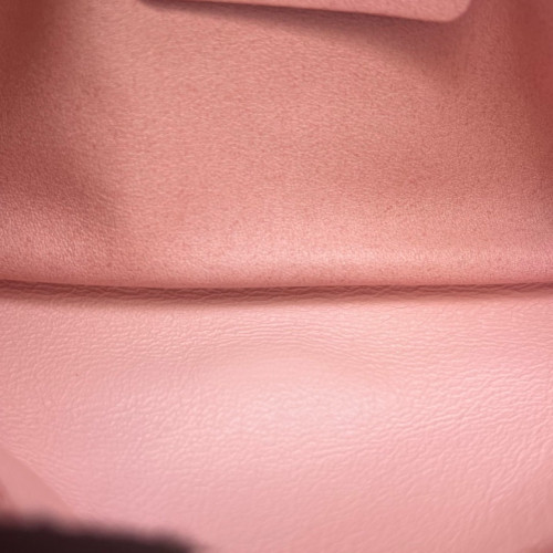 Salvatore Ferragamo Vara Bow Crossbody Bag Soft Calfskin Pink Red Beige