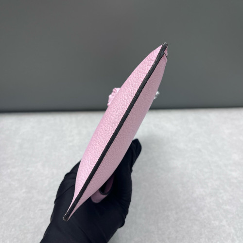 Versace Clutch Grained Calfskin Pink