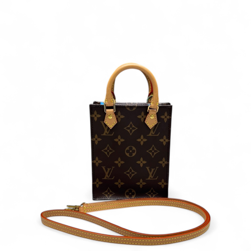 Louis Vuitton Petite Sac Plat Monogram Brown