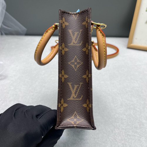 Louis Vuitton Petite Sac Plat Monogram Brown