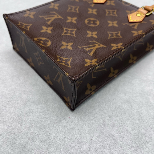 Louis Vuitton Petite Sac Plat Monogram Brown