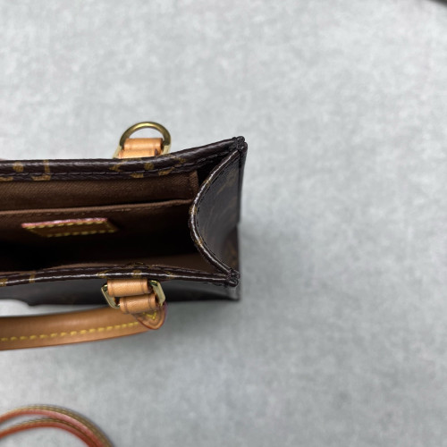 Louis Vuitton Petite Sac Plat Monogram Brown