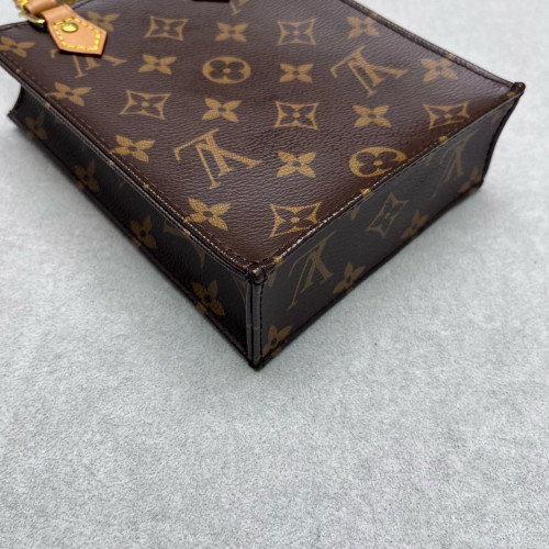 Louis Vuitton Petite Sac Plat Monogram Brown