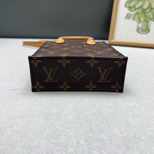 Louis Vuitton Petite Sac Plat Monogram Brown