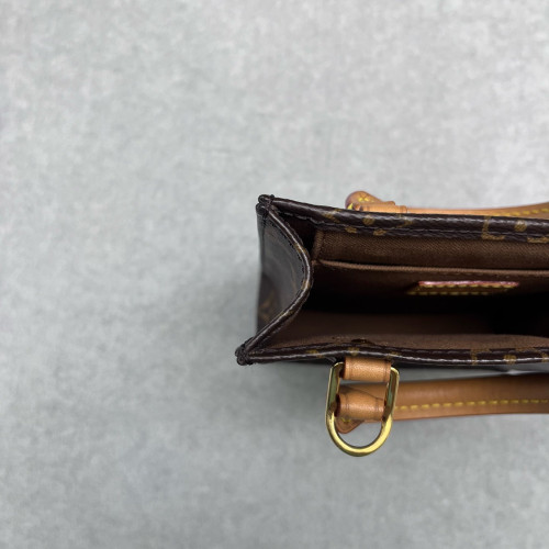 Louis Vuitton Petite Sac Plat Monogram Brown