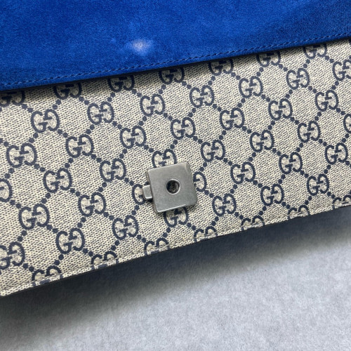 Gucci Dionysus GG Supreme Monogram Blooms Beige Blue