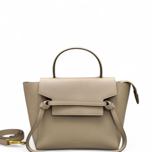 Celine Micro Belt Bag Grained Calfskin Natural Tan Celine Micro Belt Bag Grained Calfskin Natural Tan
